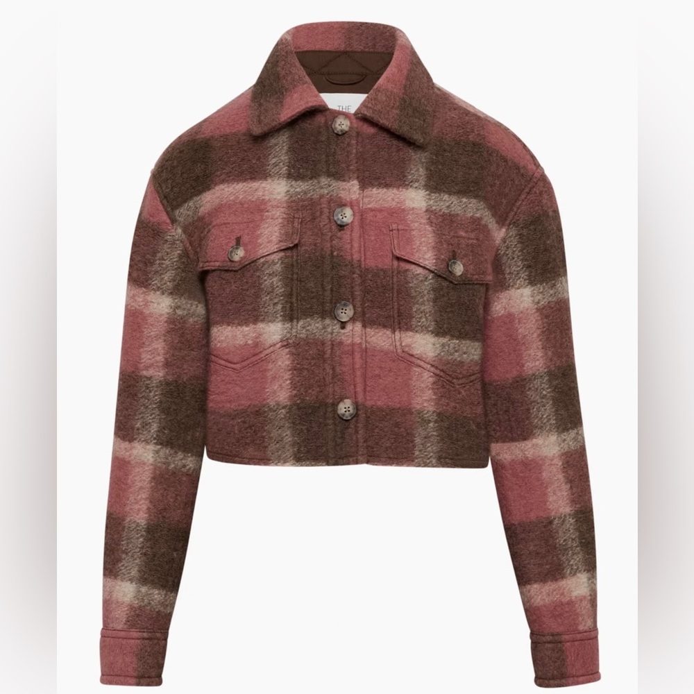Aritzia Wilfred The Ganna cropped jacket